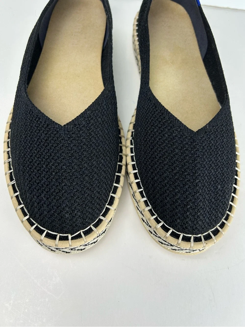 Rothy’s The Espadrille Black Shoes